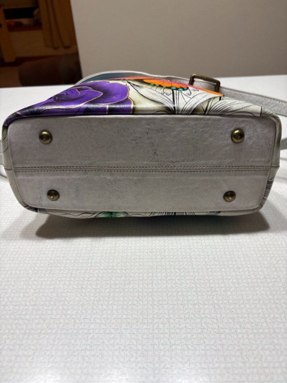 Preowned Anna by Anuschka Shoulder/Crossbody Bag in Good Condition - Picture 7 of 15